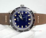 Swiss Grade Replica ORIS 2836 Watch - SS Dark Blue Dial Black Bezel
